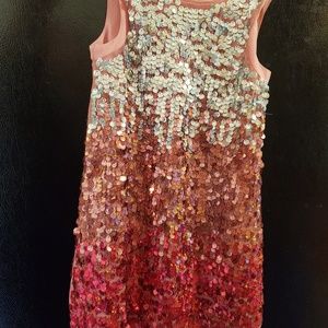 H&M girls size 4-5(110 eu) sequin dress